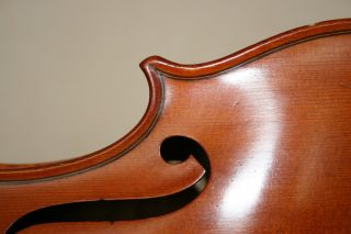 Meisterliche 4/4 Geige,  Violine,  Traumhaft Schön,  Mit Zettel Bild