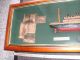 Großes Diorama / Schauwandkasten Mit Halbmodell Der Titanic 84 X 29 Cm Maritime Dekoration Bild 3