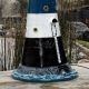 Leuchtturm Blauer Sand Blau/weiß 120 Cm Doppellicht Garten Deko Nordsee Maritim Maritime Dekoration Bild 2