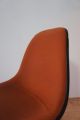 1von35 Herman Miller Vitra Side Chair Stuhl Fiberglas Hopsak Orange / Schwarz 1960-1969 Bild 3