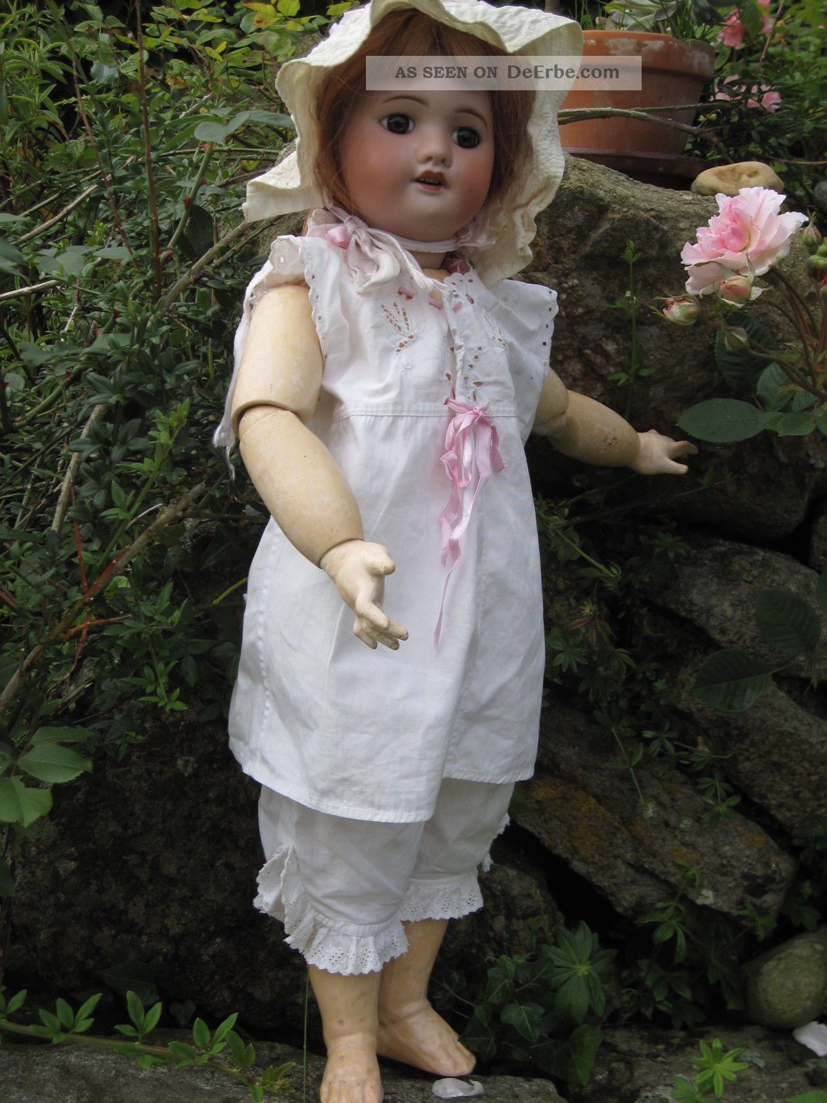 Poupée SFBJ Mon Amour 50 Cm - Jumeau - Années 1920 - Originale Avec Boîte