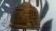 Alte Glocke Aus Bronze/messing Mit Halter Dachboden Fund Maritime Dekoration Bild 1