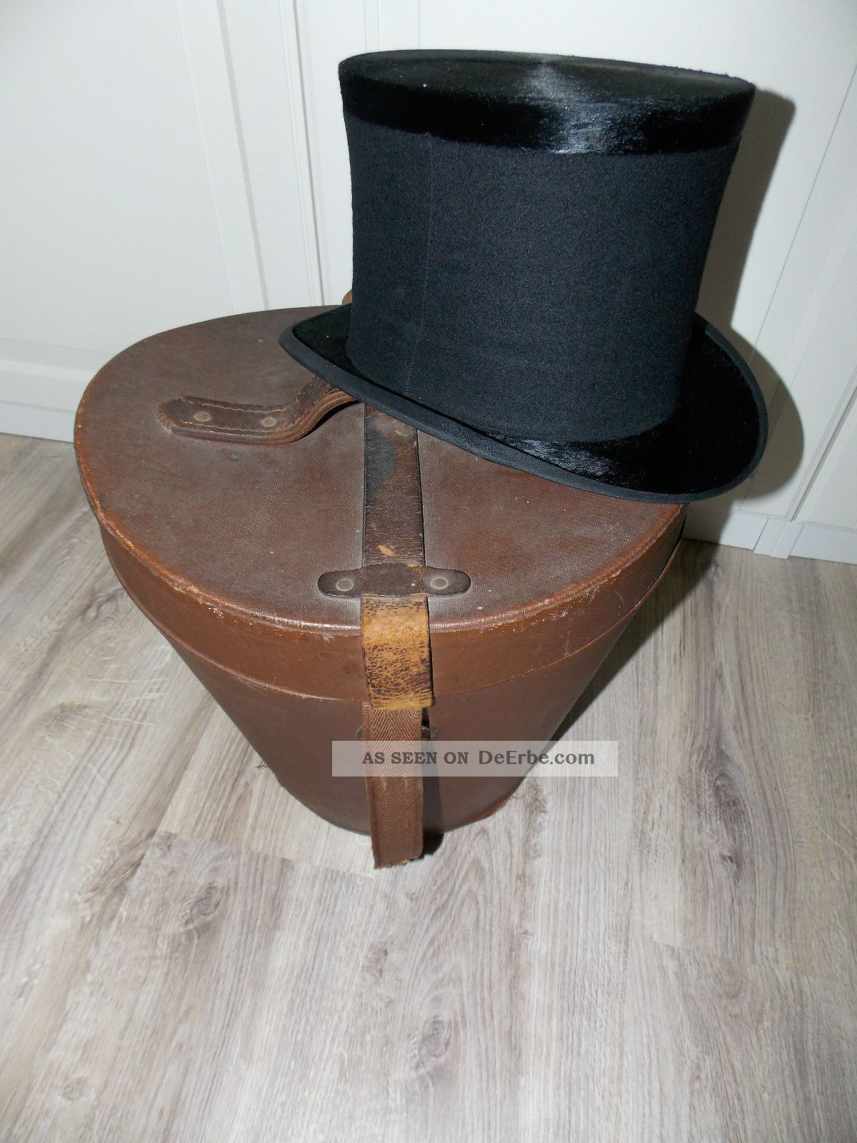 Schöner Zylinder Gr.  56 Peek & Cloppenburg Mit Alter Hutschachtel Accessoires Bild