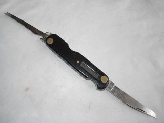 Altes Puma 863 Messer Für Angler Taschenmesser Solingen Vintage Fishing Knife Bild