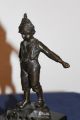 Bronze - Figur Hirtenjunge Mit Enten Orig.  Ca.  1920 Signiert: H.  Keck Bronze Bild 1