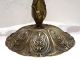 Alte Menora Bronze 7kerzen Jerusalem Judaica 3,  2kg 37cm X 40cm Rar - Dachbodenfund Gefertigt nach 1945 Bild 2