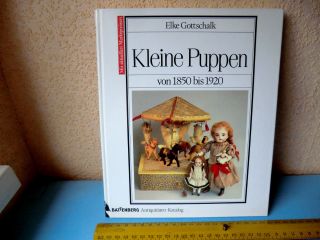 Kleine Puppen 1850 - 1920 Für Puppenstuben Battenberg Katalog Von Elke Gottschalk Bild