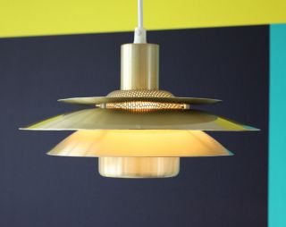 Jeka Pendelleuchte Lampe Lamp Pendant Danish Design - Louis Poulsen Panton Era Bild