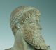 Büste Des Zeus Poseidon Athen Griechenland 450 V.  Chr.  Museumsreplik Stuck 1900-1949 Bild 8