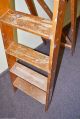 Holzleiter 6 - Stufig Klappleiter Bibliotheken Leiter Trittleiter Loft Landhaus 71 Stilmöbel nach 1945 Bild 4