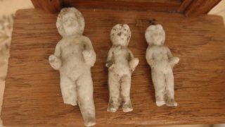Antike Frozen Charlotte Porzellan Badepuppe Puppen Puppenstube Puppenhaus Bild