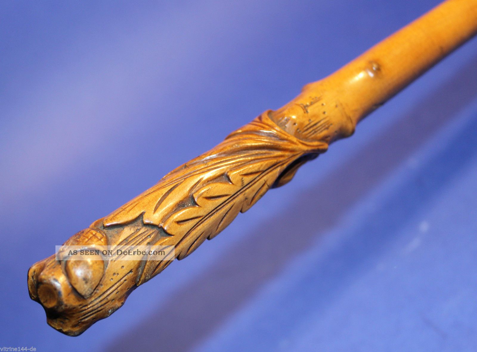 K&r Jugendstil Flanierschirm Sonnen - Beschnitzter Griff Um 1890 Kortenbach&rauh Accessoires Bild