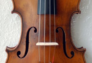 Alte 4/4 Geige - Violine - Um 1910,  Deutsch,  Traumhaft Schön,  Spielfertig Bild