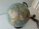Alter Kleiner Columbus Erdglobus Glasglobus / Globe Um 1940 - 50 / Höhe Ca.  26 Cm Wissenschaftliche Instrumente Bild 3