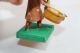 Antike Grulich Holzfigur Krippenfigur Holz Figur 5,  5 Cm Serie Um 1880 /1900 N31 Krippen & Krippenfiguren Bild 3