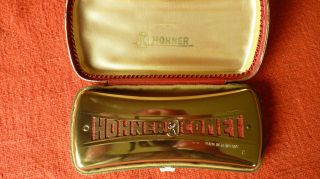 ältere Hohner - Comet Mundharmonika C/g - Dur Bild