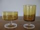Luminarc Sekt - & Weinglas Frankreich Gelb Mit Klarem Stiel Unbenutzt Glas & Kristall Bild 1