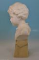 Jugendstil Büste Knabe Junge Schumacher Greiner France Alabaster/marmor Skulptur 1900-1949 Bild 1
