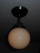Zeitlose Deckenlampe Kugellampe Opalglas Deckenleuchte _ Jugendstil Antike Originale vor 1945 Bild 2