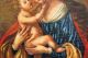 Ölgemälde,  Maria Mit Jesuskind Sakrales Thronende Maria Mit Christuskin Gemälde vor 1700 Bild 6