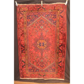 Alter Handgeknüpfter Orient Teppich Herati Biedjar Rug Carpet Tappeto 210x133cm Bild