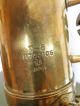 Vintage - Tenorsaxophon - Yanagisawa T - 5 Bj: 1966 Ohne Lack - Gen.  überholt Blasinstrumente Bild 9
