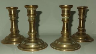 4 Kerzen - Ständer Gilde Handwerk Gold - Messing Bronze ? 70er Jahre Vintage Bild