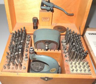 Triebniet Und Einpressmaschine Boley Germany Altes Uhrmacher Werkzeug Bild