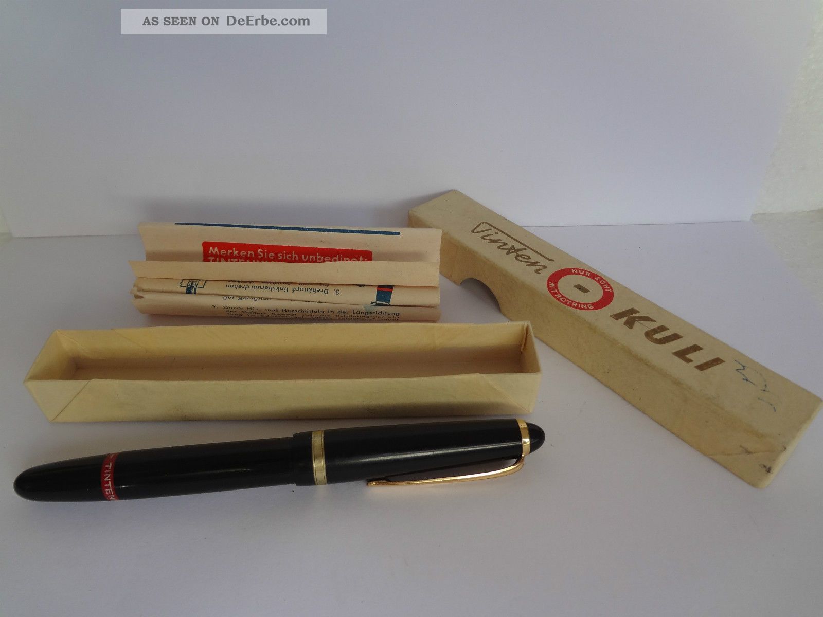 Alter Rotring Tintenkuli Mit Anleitung Und Ovp,  Rar Und Im Sehr Guten Antike Bürotechnik Bild
