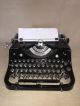 Mechanische Schreibmaschine Mercedes Selekta Portable Typewriter Antike Bürotechnik Bild 2