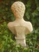 Garten BÜste Statue Mann Figur RÖmisch Griechisch Antik Landhausstil Terrakotta Nostalgie- & Neuware Bild 1