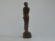 Collectible Exquisite Old Sandalwood Carving Goddess Figure Statue Antike Bild 2