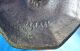 Menora 7armiger Messing Kerzenleuchter / Kerzenhalter Jerusalem / Judaica Gefertigt nach 1945 Bild 10