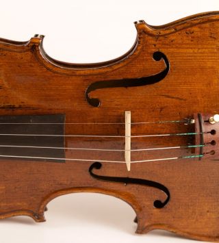 300 J.  Alte Italienische Geige Bergonzi Zettel Storioni Violine Violon Violino Bild