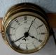 Peweta Hamburg Watchmakers 1904,  Schiffsuhr,  Messing Quarz - Uhr,  Maritim 1979 Technik & Instrumente Bild 1