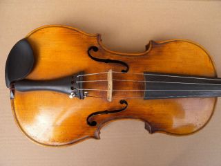 Sehr Alte Geige Violine Zettel Und Brandstempel Stainer Spielbar Bild