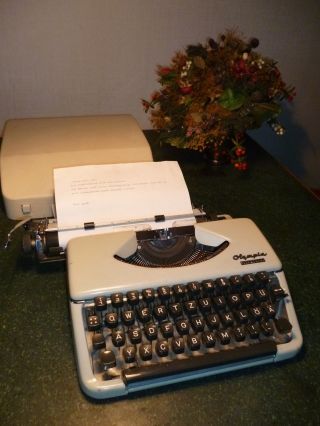 Schreibmaschine Kofferschreibmaschine Manuell Olympia Splendid 66 Wilhelmhaven Bild