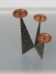 Brutalist Design Kerzenständer Copper Candelabra Candle Stick Candle Holder 60er 1960-1969 Bild 3