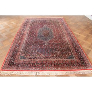 Schöner Handgeknüpfter Blumen Teppich Herati Bid Jaahha Carpet Tappeto 180x280cm Bild