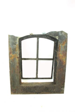 Antikes Dachfenster Gusseisen 67x58x14cm Dachluke Eisen Fenster Schmiedeeisen Bild