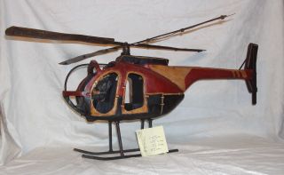 Nostalgie Hubschrauber,  65 Cm Lang Bild