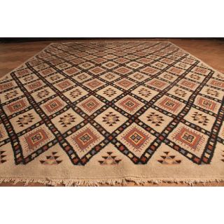 Dekorativer Handgeknüpfter Orient Teppich Berber Gabbeh Carpet Tappeto 300x220cm Bild
