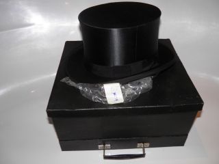 Antiker Zylinder Chapeau Claque Klappzylinder Gr 57,  Ovp/box Elegant Neuwertig Bild