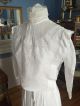 Antike Damen Bluse Jugendstil 1900 1910 Feiner Batist Kleidung Bild 7