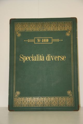 Musterbuch Mit Spitzen Weißstickerei Um 1900 Specialita Diverse,  No.  4010 Rar Bild