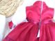 Alte Puppenkleidung Silky Folk Dress Hat Outfit Vintage Doll Clothes 25 Cm Girl Original, gefertigt vor 1970 Bild 10