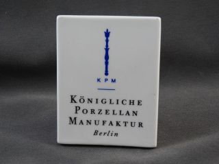 Verkaufsaufsteller Werbeaufsteller Kpm Königliche Porzellanmanufaktur Berlin Bild