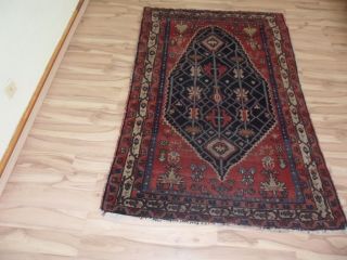 Antik Alter Handgeknüpfter Orient Sammler Teppich Sa Rug Fara Han Carpet Tappeto Bild
