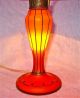 Jugendstil - Tischlampe,  F.  Wilms,  Lötz Um 1900 Dekorglas Bild 3