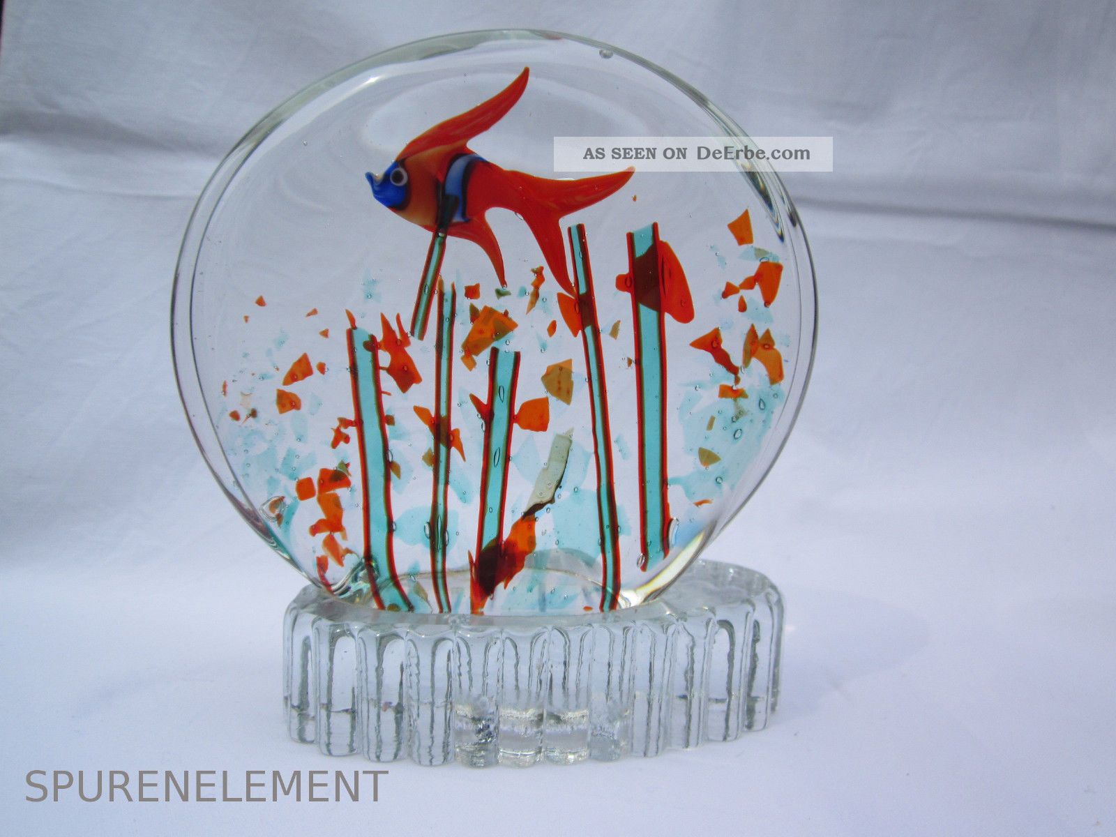Murano Glas Aquarium 16cm / 1,  9 Kg Glas & Kristall Bild